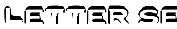 Letter Set font preview
